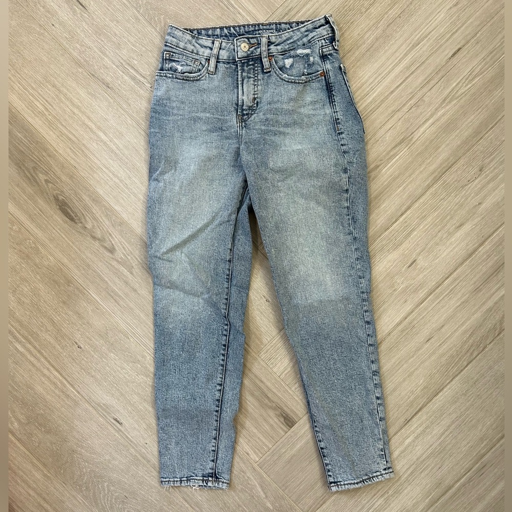 Old Navy O.G. Straight Jeans High Rise Size 0
